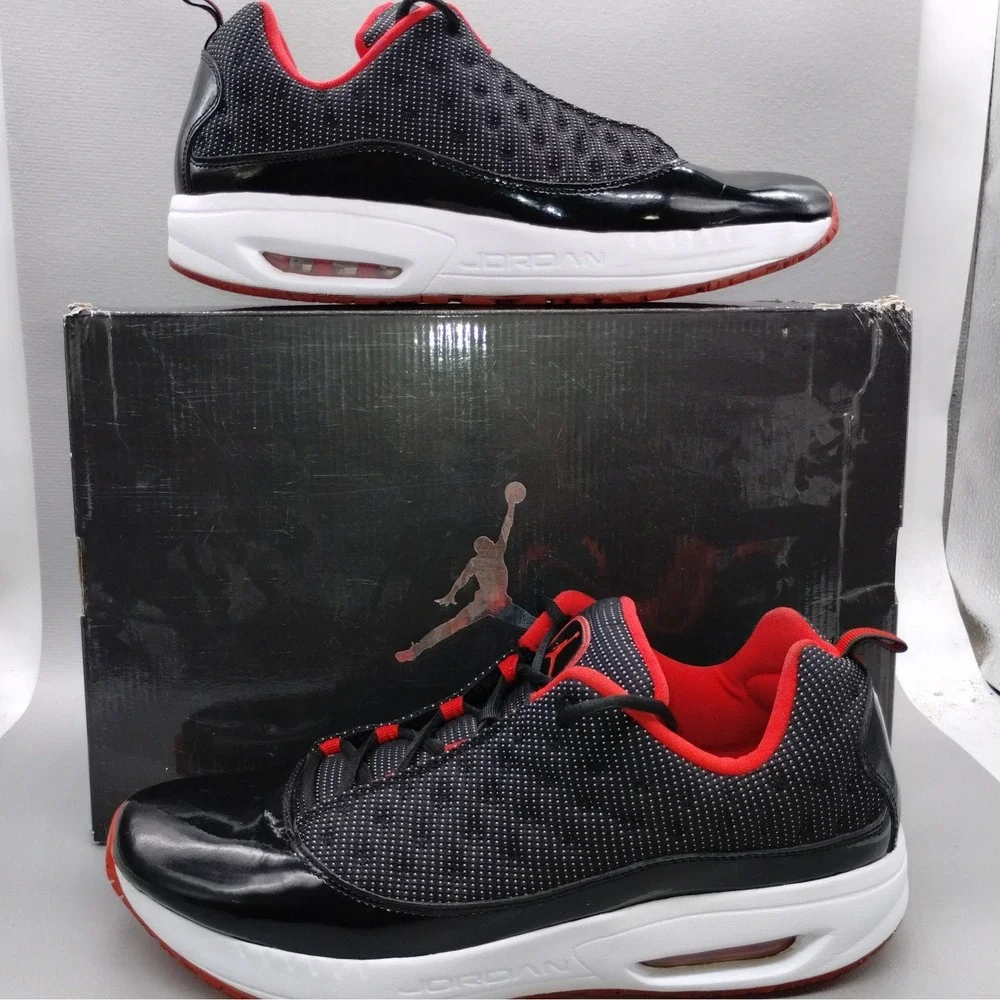 Jordan CMFT Viz Air 13 'Bred' Athletic Sneakers‎ Mens Size 11.5 Rare Vintage